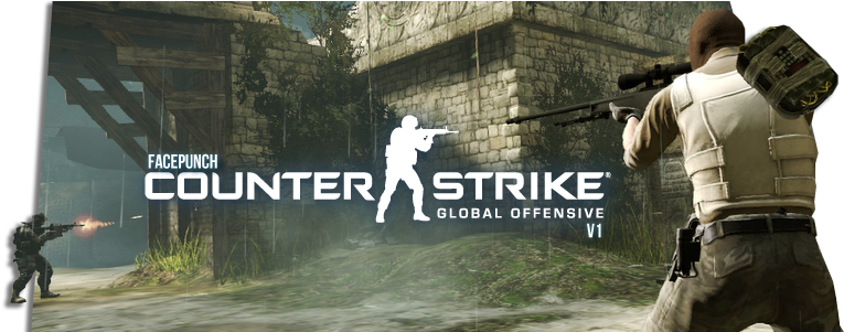 Global Offensive Is An Online First Person Shooter - Counter Strike Global Offensive Pc/mac Download (900x300), Png Download