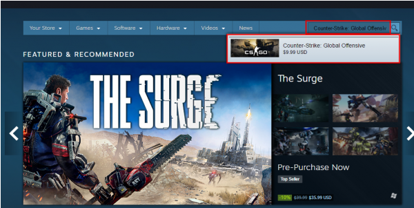 Global Offensive - Ps4 The Surge (770x300), Png Download
