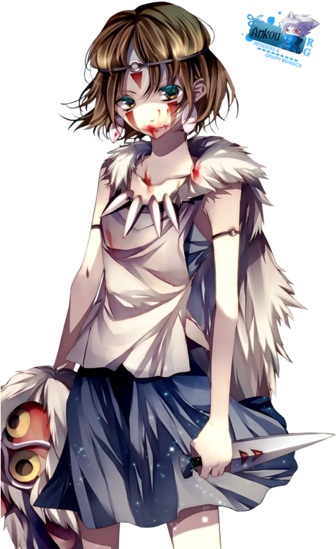 Download Princess Mononoke, Ashitaka, And Kiba Inuzuka Image - Anime With Girl And Wolf PNG Image with No Background Download Princess Mononoke, Ashitaka, And Kiba Inuzuka Image - Anime With Girl And Wolf PNG Image with No Background