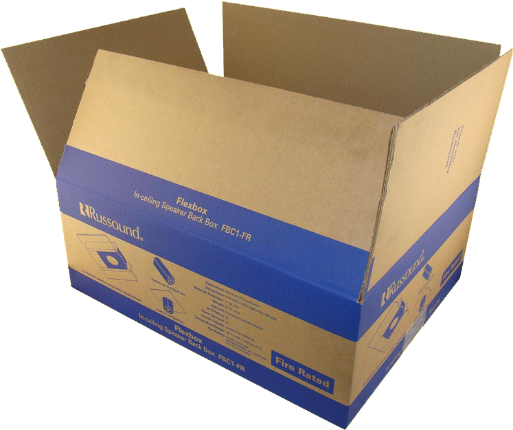 Custom Shipping Box - Cardboard Box Print Design (800x670), Png Download