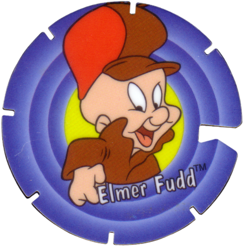 Tazos > Series 1 > 101 140 Looney Tunes Techno 112 - Elmer Fudd Looney Chunes (500x500), Png Download