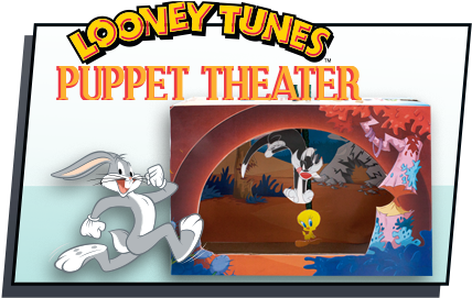 Looney Tunes Puppet Theater - "the Bugs Bunny/looney Tunes Comedy Hour" (1985) (429x280), Png Download