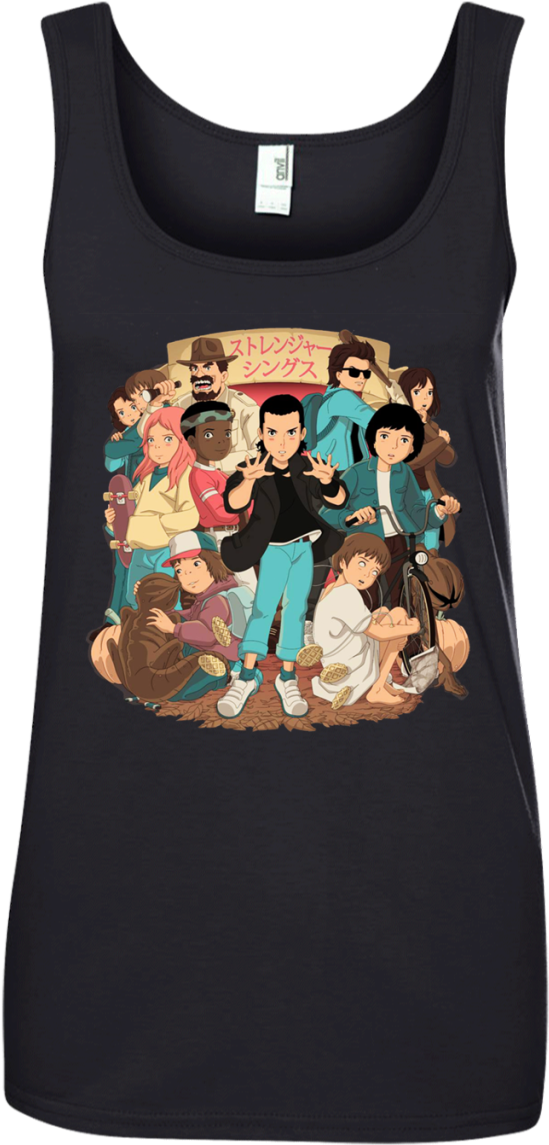 Stranger Things And Studio Ghibli T-shirt Hoodie Sweater - Just Call Me Pretty And Take Me Fishing Shirt (1155x1155), Png Download