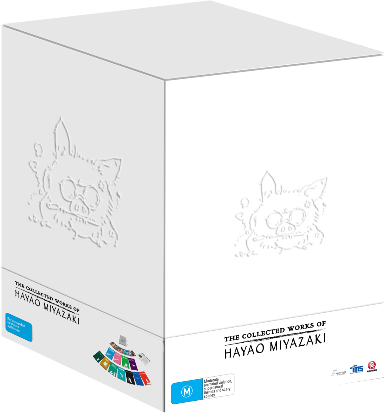 What's In The Collected Works Of Hayao Miyazaki Box-set - Collected Works Of Hayao Miyazaki (blu-ray) (1280x1374), Png Download