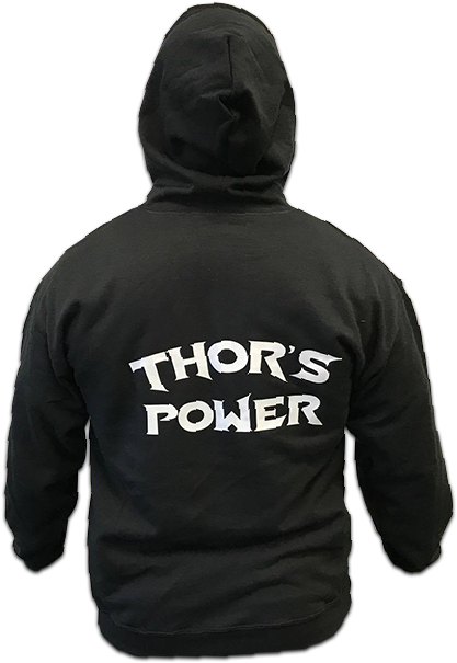 Thors Power Hoodie - Hoodie (700x700), Png Download