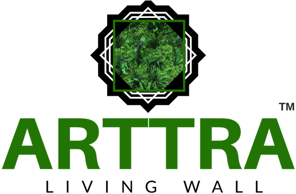 Artificial Living Wall - Graphic Design (1400x425), Png Download