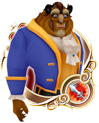 Sweetheart Beast - Kingdom Hearts Beast (428x526), Png Download