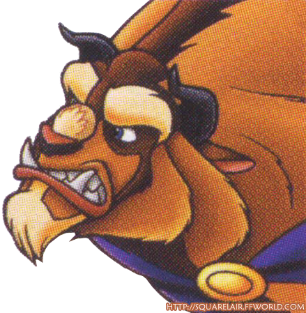 Kh Art Beast - Kingdom Hearts Beast (439x449), Png Download