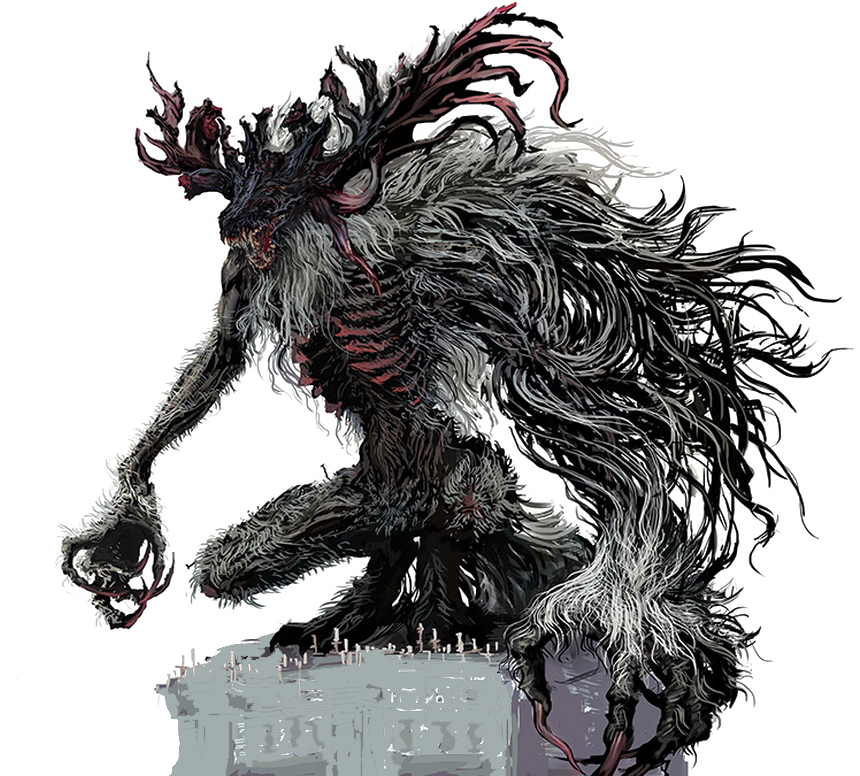 Cleric Beast - Bloodborne Cleric Beast Png (860x776), Png Download