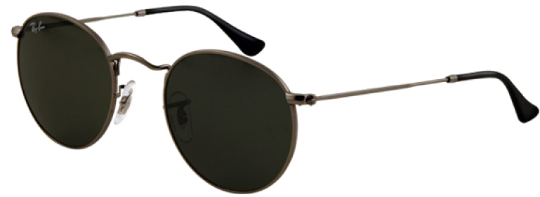Ray Ban Png Image Hd - Ray Ban Round Sunglasses India (800x400), Png Download