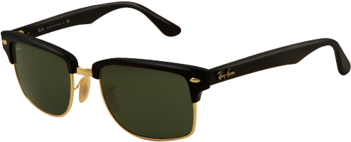 Ray Ban Rb4190 Black Sunglasses - Gucci Gg0086s (500x300), Png Download