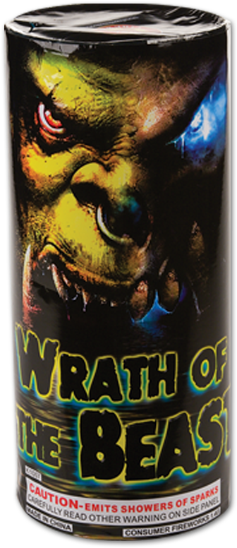 Wrath Of The Beast - Keystone Fireworks Of (800x800), Png Download
