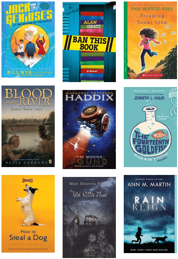 2018-19 Nc Elementary Battle Of The Books List - North Carolina (436x572), Png Download