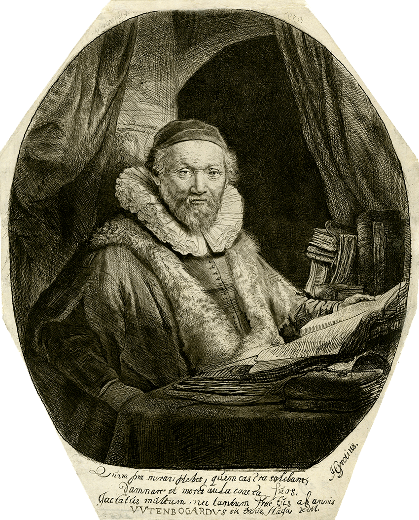 Rembrandt, Jan Uytenbogaert, Arminian Preacher, - Jan Uytenbogaert, Preacher Of The Remonstrants (850x1054), Png Download
