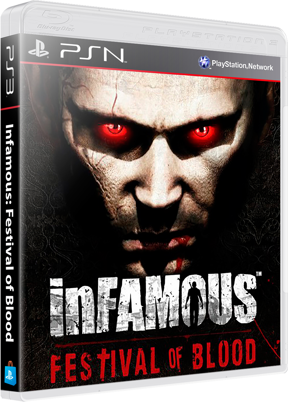 Sony Playstation 3 Psn 3d Boxes Pack - Infamous 2 (playstation3 The Best) (984x1365), Png Download