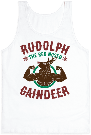 Rudolf The Rednosed Gainz Deer (484x484), Png Download