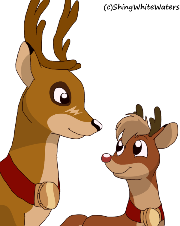 Father And Son By Sketch Shepherd On - Shiny White Waters (600x753), Png Download
