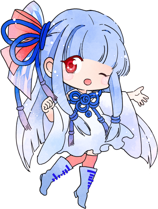 Aoi Chibi - Kotonohaaoi (1000x907), Png Download