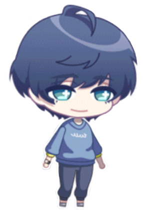 Tsumugi Sport Chibi - Cartoon (287x433), Png Download