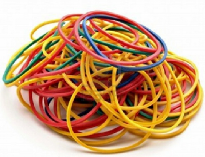 Elastic Rubber Bands Cartoon (700x700), Png Download