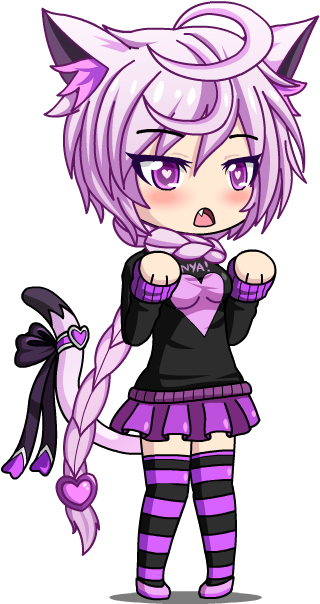 Click On The Photo To Start Tagging - Gacha World Chibi (331x612), Png Download