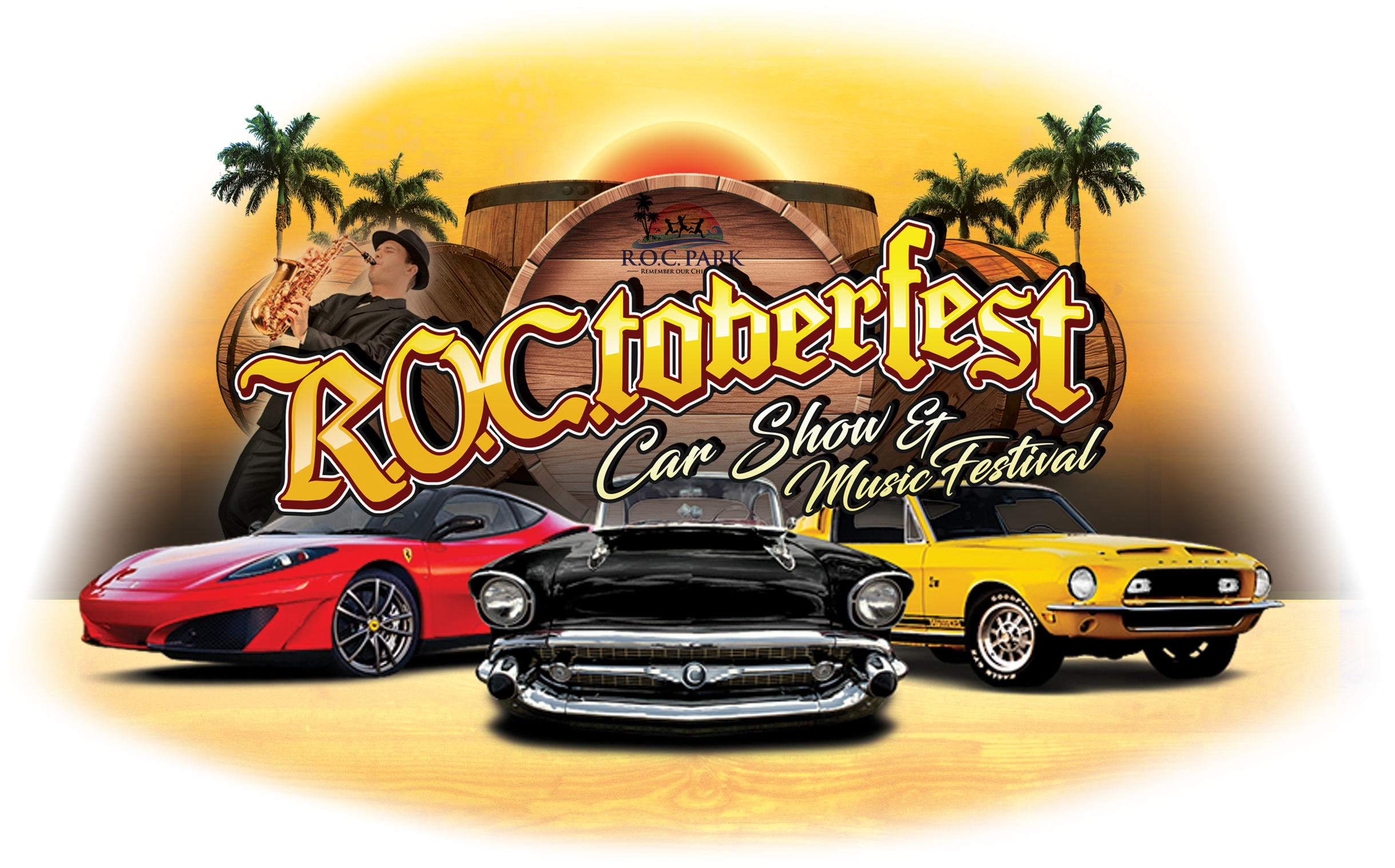 Treasure Island/madeira Beach Chamber Car Show - Madeira Beach (2625x1636), Png Download