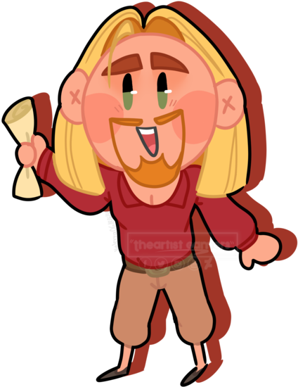 Colored Chibi Cute - Color (450x600), Png Download