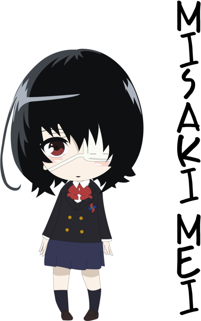 By Megustalacerveza On Deviantart - Misaki Mei Chibi Png (716x1116), Png Download