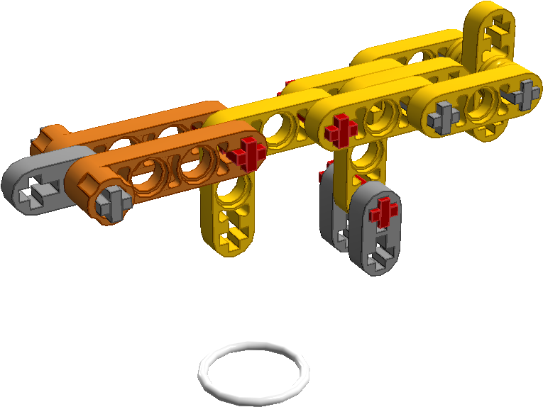 Tiny Rubber Band Gun - Rubber Band Gun (1126x576), Png Download