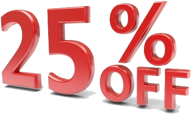 25% Off Png Image - Discount 10 Percent Png (446x295), Png Download