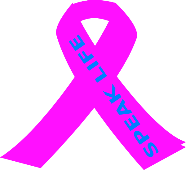 Ribbon Breast Cancer Logo (600x549), Png Download