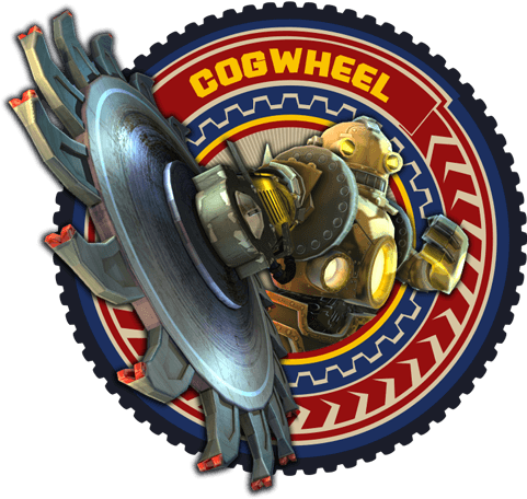 Frame Cogwheel Gold - Gear (600x600), Png Download