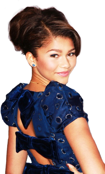 Zendaya Png 2 By Xdetodounpocox-d4b089k - Zendaya Y Ariana Grande (372x594), Png Download