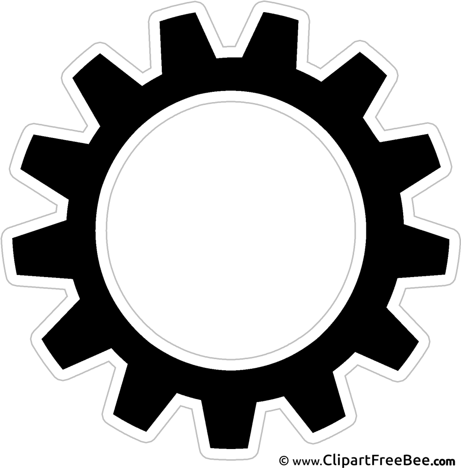 Engranaje Dibujo Png (992x992), Png Download
