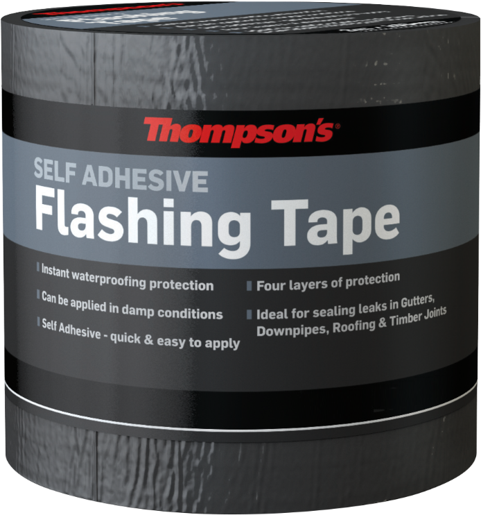 Thompsons Flashing Tape - Flashing For Gutters Roofs (1185x1080), Png Download