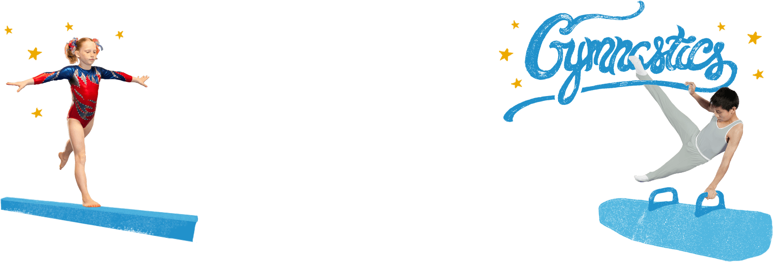 Social Skills Gymnastics - Kids Gymnastics Logo (1599x554), Png Download