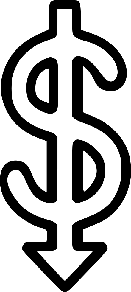 Png File - Coloring Page Of Money Bags (440x980), Png Download