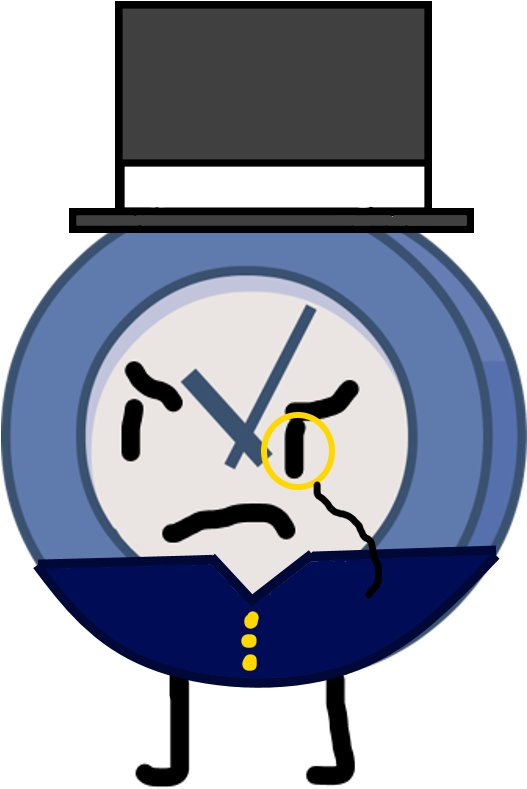 Clock The Fancy - Wiki (681x791), Png Download