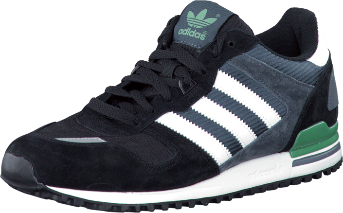 Zx 700 Core Black/white/fade Ocean - Iphone 4 Adidas (705x438), Png Download
