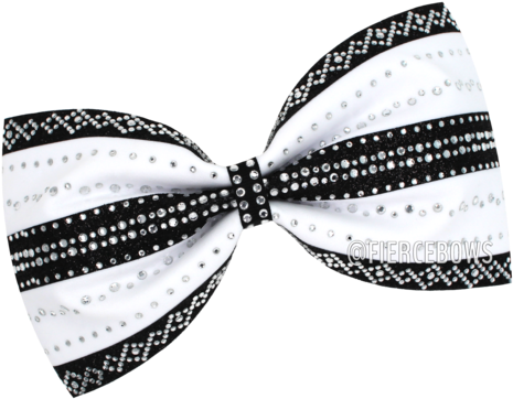 Black And White Rhinestone Tailless Bow - Watercolor Painting (480x480), Png Download