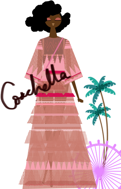 Coachella Vibes To Wear All Month Long - Elektroprivreda Crne Gore (400x600), Png Download
