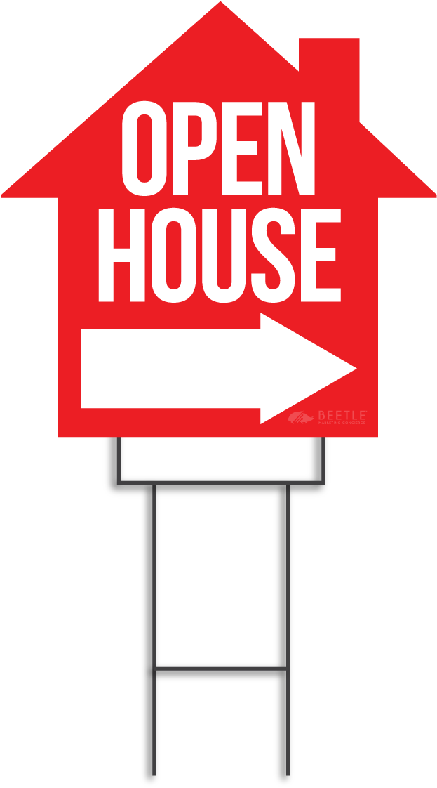 Real Estate Yard Signs [pre-printed] - Real Estate (1200x1200), Png Download