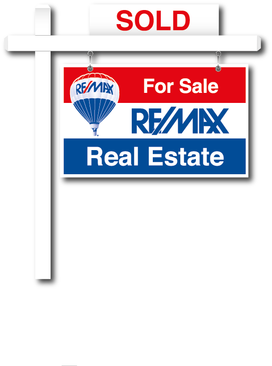 Guide To Selling - Remax Sold Sign (543x729), Png Download
