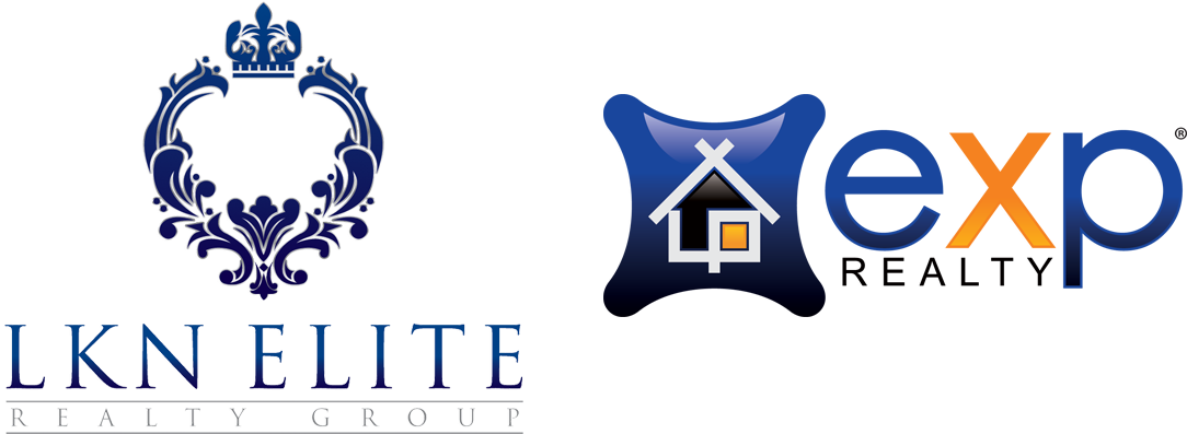 Lkn Elite Realty Group - Exp Realty Logo Png (1200x400), Png Download