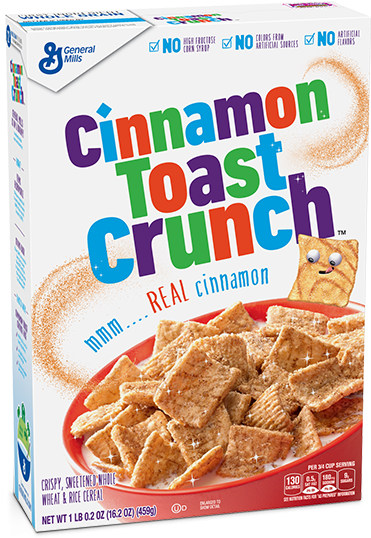 Post - Cinnamon Toast Crunch 12.2 Oz (418x540), Png Download