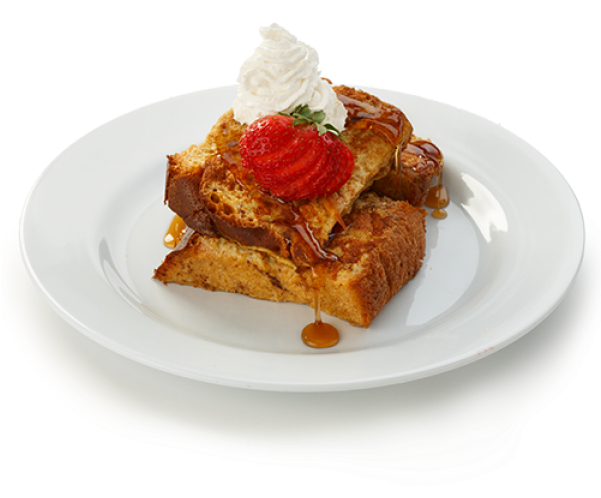 French Challah French Toast - Los Angeles (500x500), Png Download