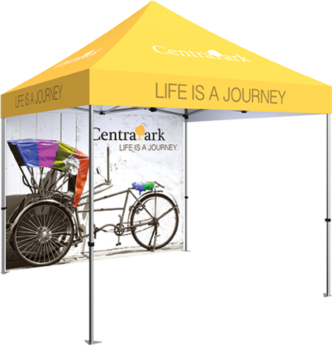 Zoom Standard 10ft - Custom Thunder Double-sided Outdoor Banner Scrim Vinyl (800x700), Png Download
