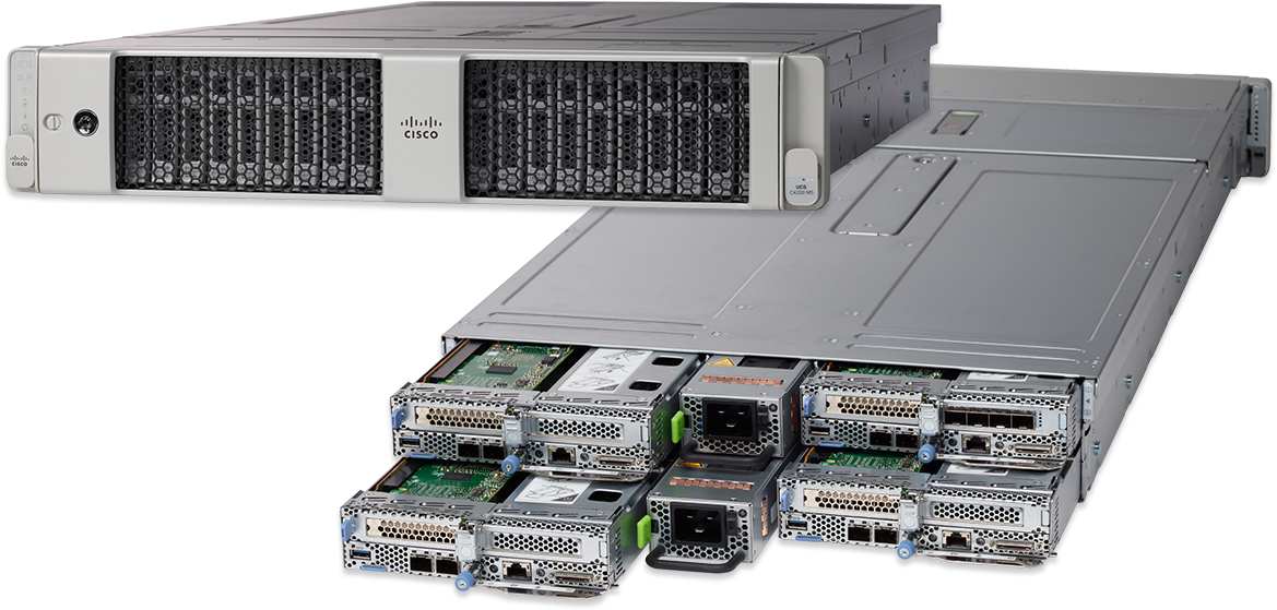 The Cisco Ucs C4200 Series - Serveur Cisco (1260x709), Png Download