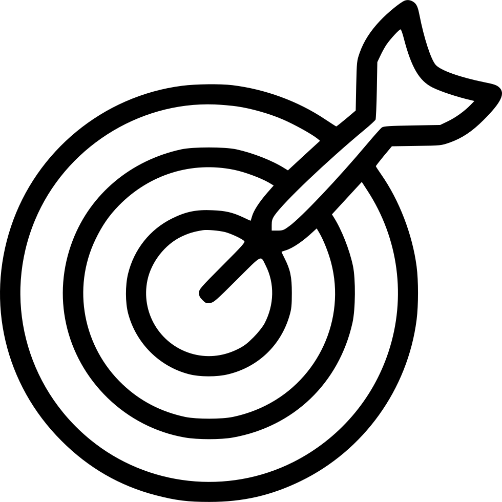 Bulls Eye Comments - Icon (980x980), Png Download