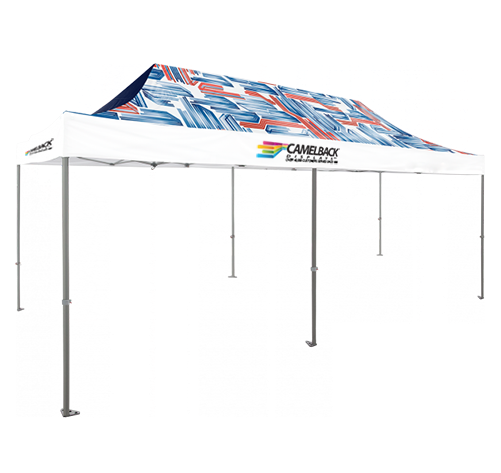 13ft X 26ft Full Imprint Premium Canopy - Canopy (500x489), Png Download